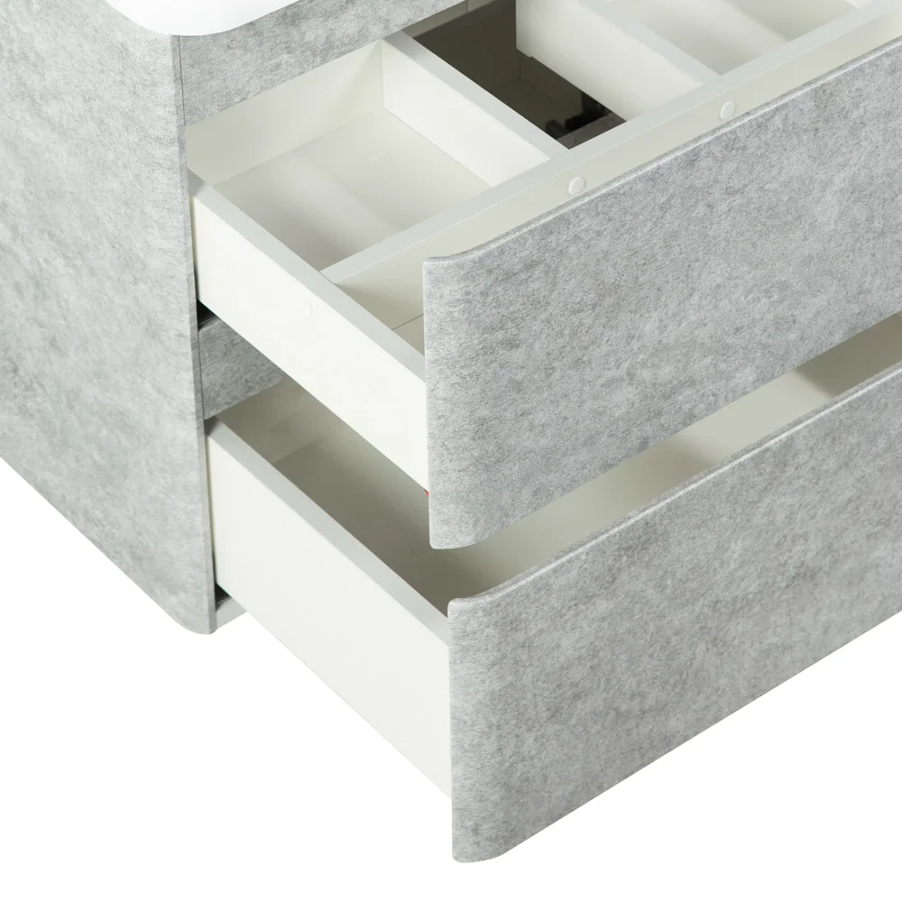 Приобрести belbagno тумба с раковиной albano-cer 80 см, подвесная cemento verona grigio, белая раковина