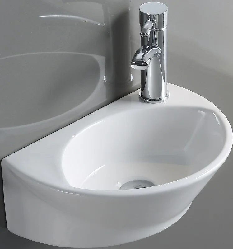 Приобрести раковина подвесная ceramalux 40 см 7717х