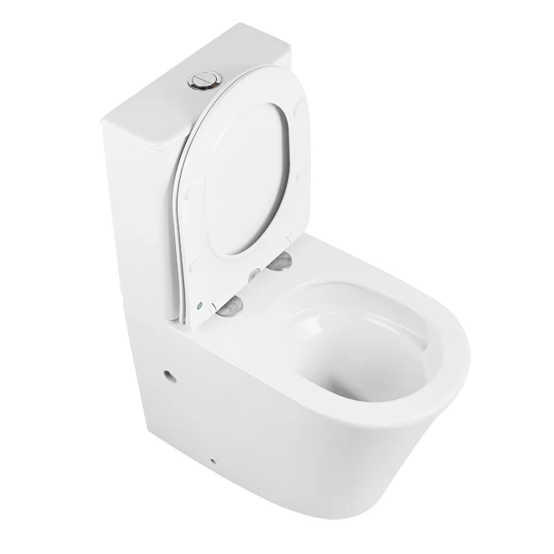 Приобрести triton унитаз компакт corso 3906, безободковый с тонким сиденьем, микролифт