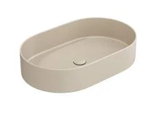 Hayzburg Накладная раковина чаша 60х38 см, капучино матовая HB-0036MC