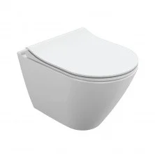 Подвесной унитаз Cersanit CIity Oval clean on dpl eo slim