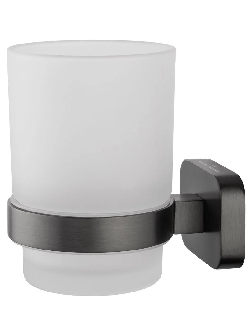 Приобрести стакан для зубных щеток с держателем wonzon & woghand graffity, темный графит (ww-9321-bgm)