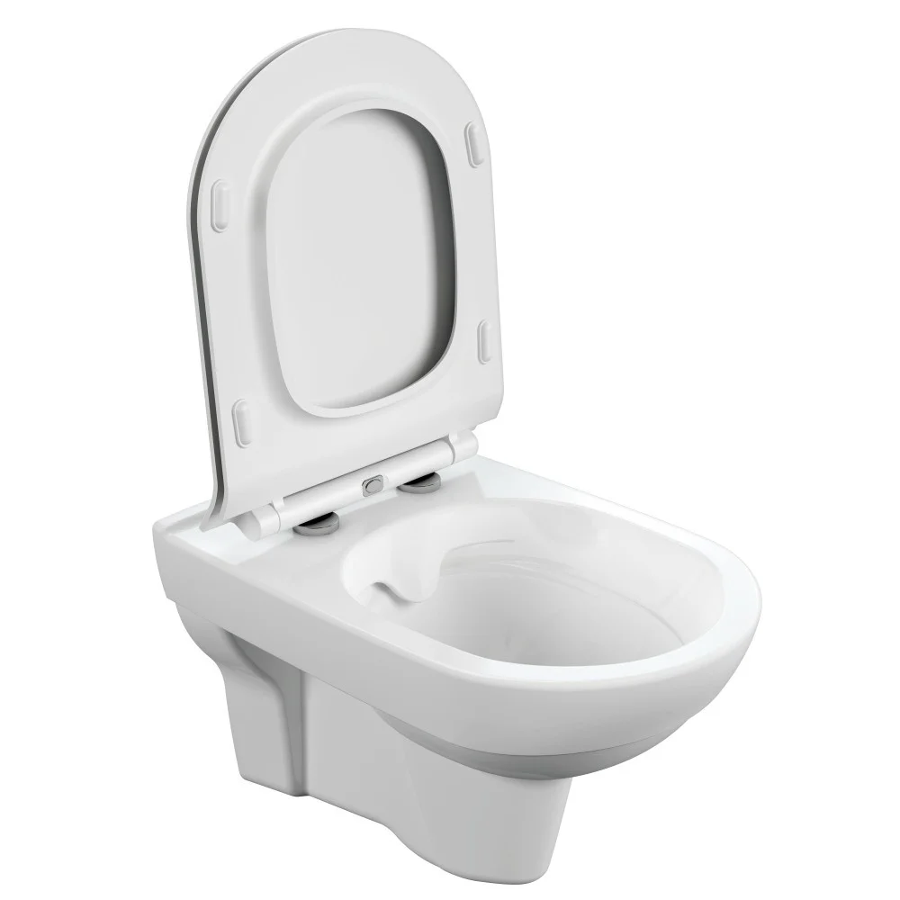 Приобрести подвесной унитаз cersanit city new clean on с крышкой дюропласт
