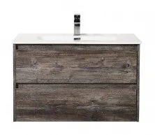 Тумба подвесная с раковиной BelBagno KRAFT-1000-2C-SO-PP 100 см, Pino Pasadena