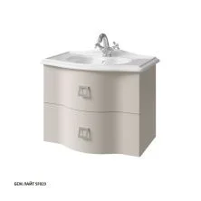 Caprigo Тумба с раковиной NOKTURN 70 см, светло бежевая