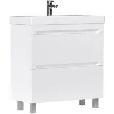 Equil Тумба напольная с раковиной Corner 80 см, белая tpCRNR80.2Y-06