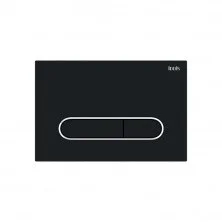 IDDIS Смывная клавиша Unifix 071, черная матовая UNI71MBi77