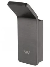 Крючок для ванной WONZON & WOGHAND LOTTE, Темный графит (WW-8315A-BGM)