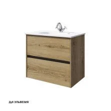 Caprigo Тумба с раковиной SEATTLE 75 см, дуб эльвезия, экошпон
