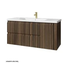 Caprigo Тумба с раковиной FORTE-Albero STRIPE 120 см, правая, альберо, шпон