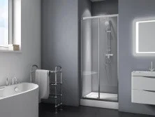 BelBagno Дверь душевая 120 см DUE-BF-1-120-C-Cr