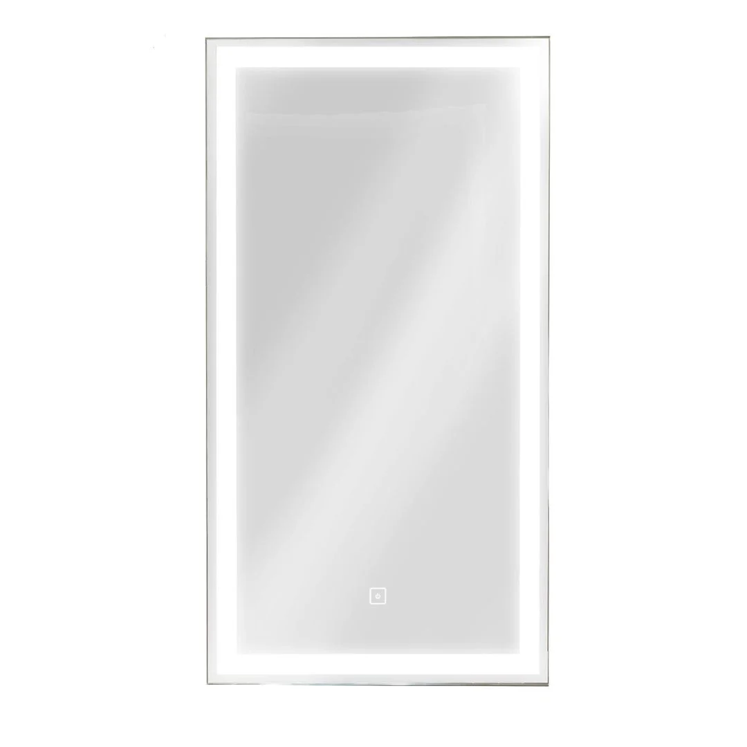 Приобрести continent зеркало шкаф с подсветкой mirror box black 35х65 см, сенсорный включатель, левосторонее, черное