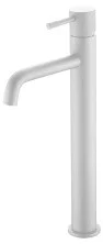 Boheme Смеситель для раковины высокий, Uno. Matt White 462-MW
