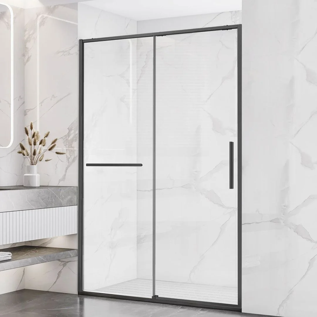 Приобрести vincea душевая дверь slim soft 140 см, прозрачное, оружейная сталь vds-1ss140clgm