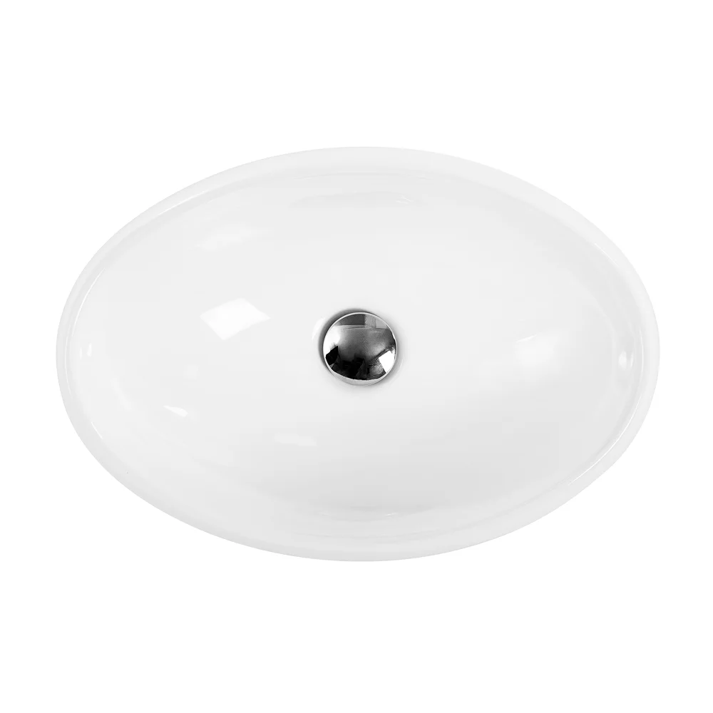Приобрести belbagno накладная раковина 48х34 см, белая bb1085
