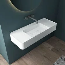 Vincea Раковина подвесная Solid Surface 120х40 см, белая матовая VWB-6S312MW