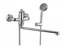 Cмеситель для ванны ViEiR Giorno 379 мм, хром V273541