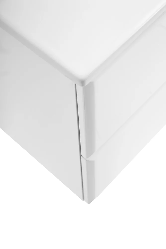 Приобрести cezares тумба подвесная с раковиной eco-cer 120 см bianco lucido, белый глянец eco-cer-1200-2c-so-bl