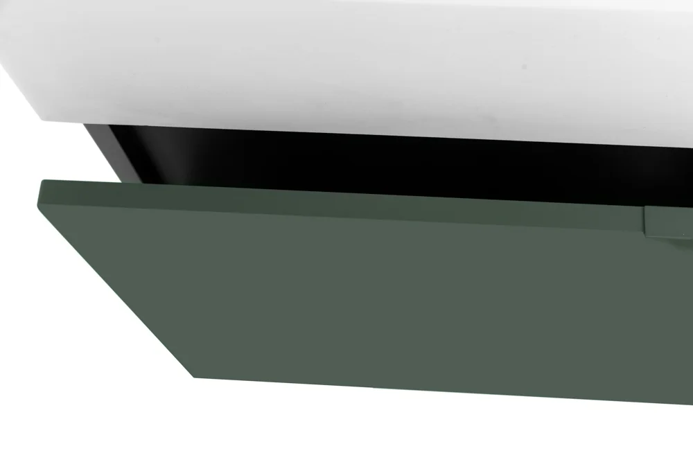 Приобрести cezares тумба подвесная с раковиной premium 90 см verde opaco, серая 55405