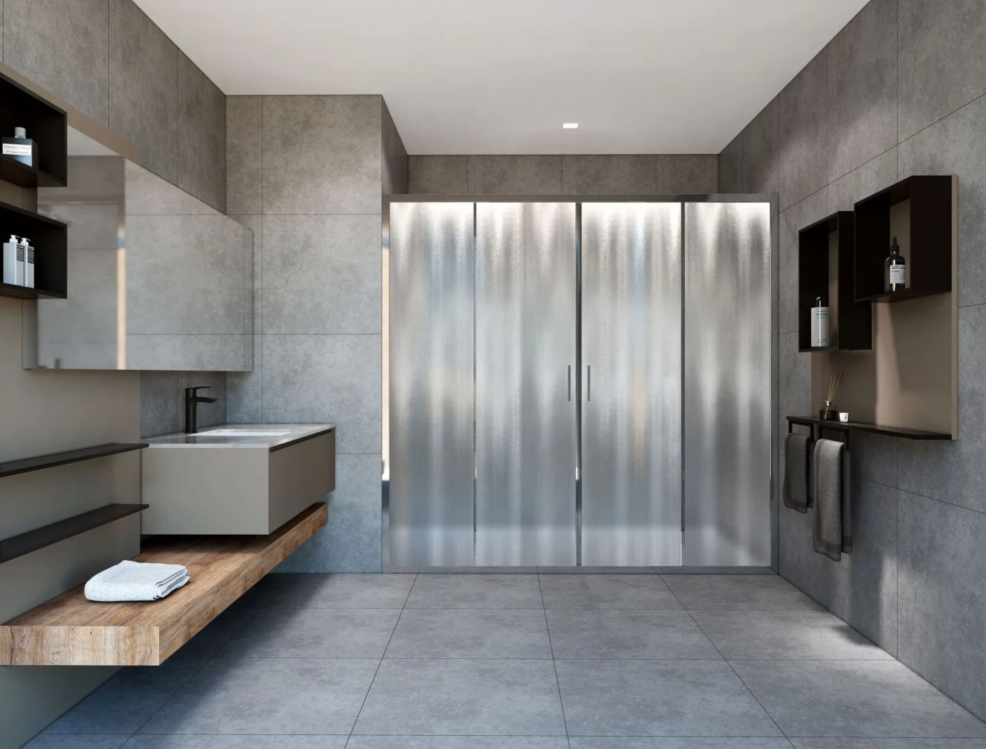 Приобрести vincea душевая дверь garda 190 см, текстурнное, хром vds-1g2190ch