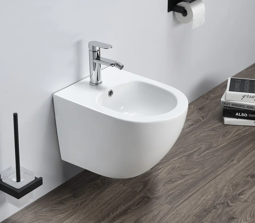 Приобрести azario биде подвесное grado 370х480 мм, белое az-0046