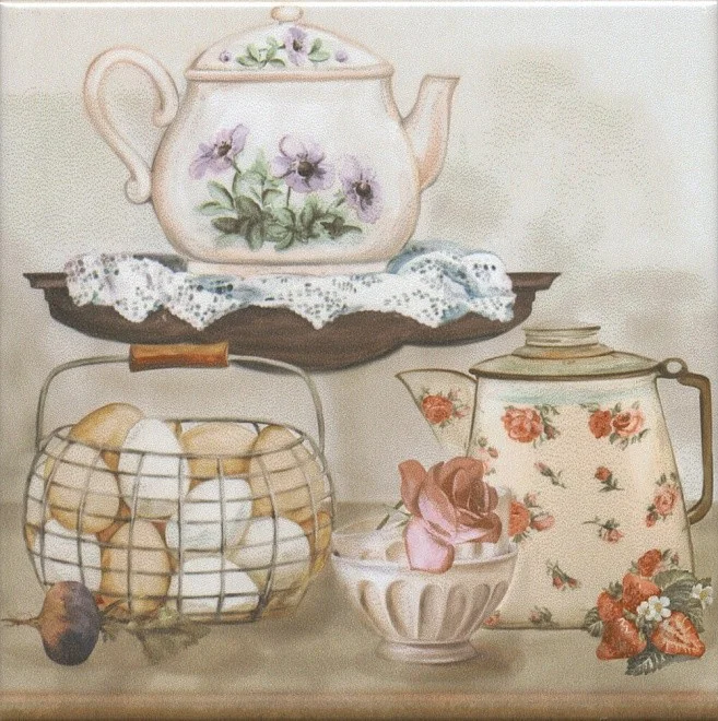 Приобрести декор настенный kerama marazzi пикарди dec. кухня 2 15x15