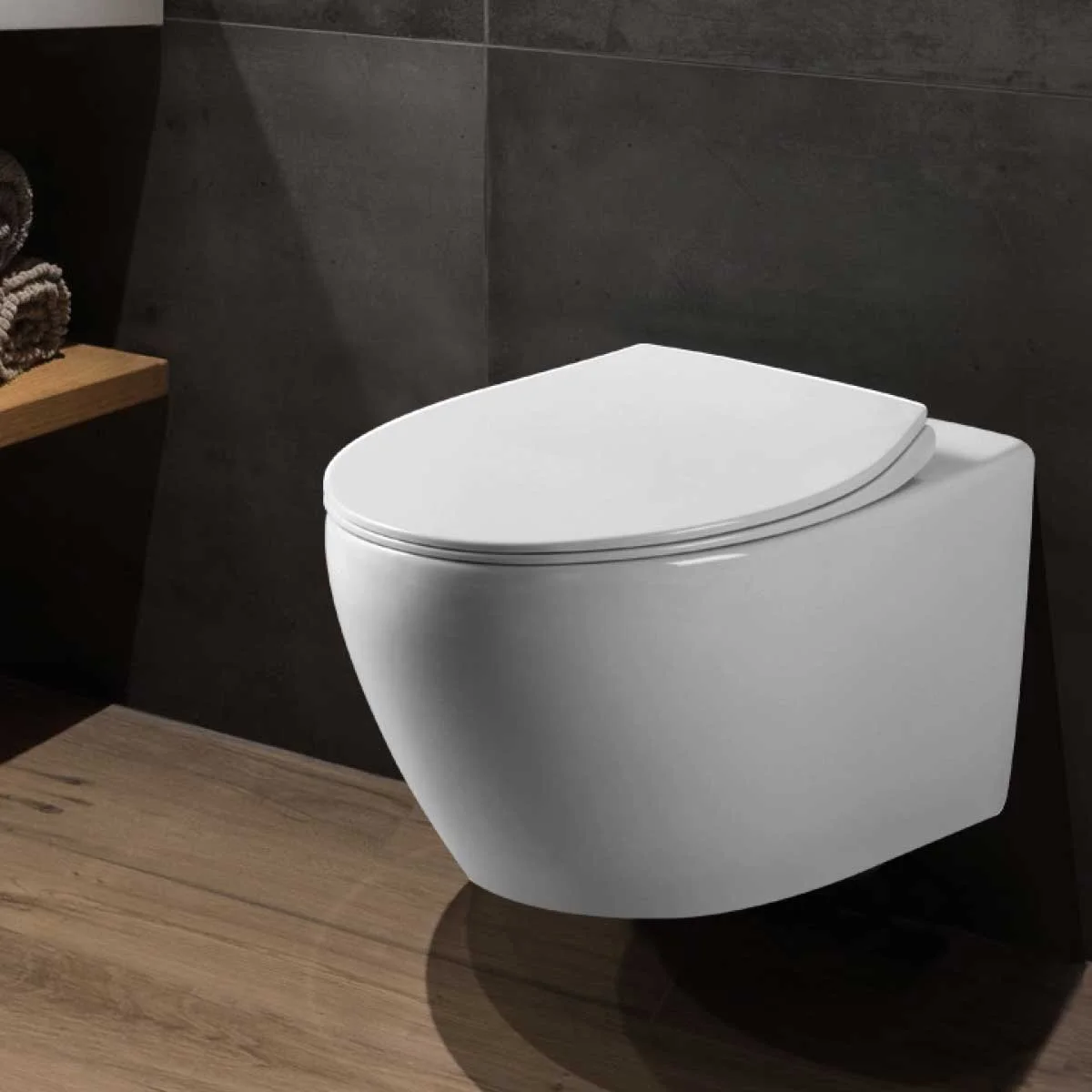 Приобрести vincea подвесной унитаз безободковый felice, ультратонкое сиденье soft-close