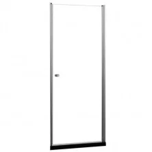 Душевая дверь Azario ALBERTA 80x190 см серебро, прозрачное стекло AZ-NK6211