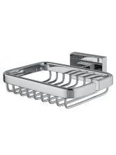 Мыльница с держателем WONZON & WOGHAND FLAT, Хром (WW-9724)