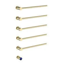 Terminus Полотенцесушитель Аккорд П5 50х80 см, электрический, золото