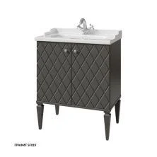 Caprigo Тумба с раковиной ROMA 70 см, графит
