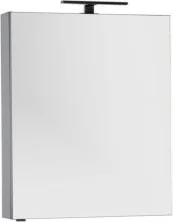 Aquanet Зеркальный шкаф Алвита 70 см, серый антрацит