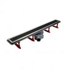Pestan Душевой трап Confluo Premium Black Glass Line 750