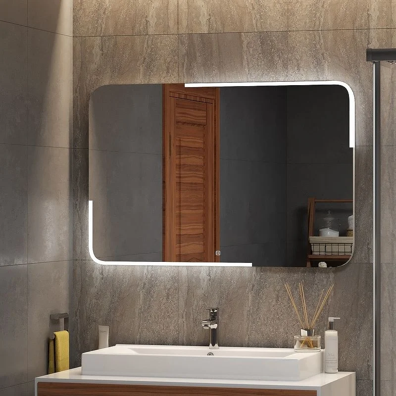 Приобрести continent зеркало с подсветкой raison 120х70 см, сенсорный включатель, белое