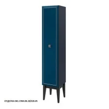 Caprigo Пенал напольный Metropol 35 см, правосторонний, темно синий 13750.30R-061.CRM.00.20/020.05