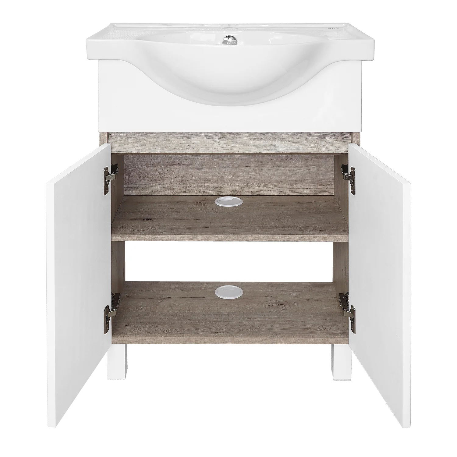 Приобрести loranto тумба напольная с раковиной глория 60 н 60х76 см, дуб кантри (cs00090159)