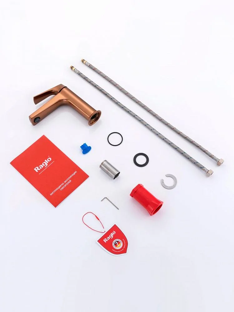 Приобрести raglo смеситель для раковины, медь r07.10.33