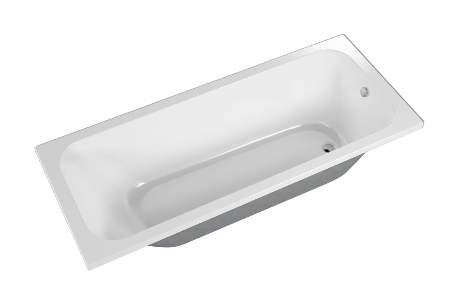 Приобрести loranto ванна акриловая candia 150х70 см, белая (cs00083750)