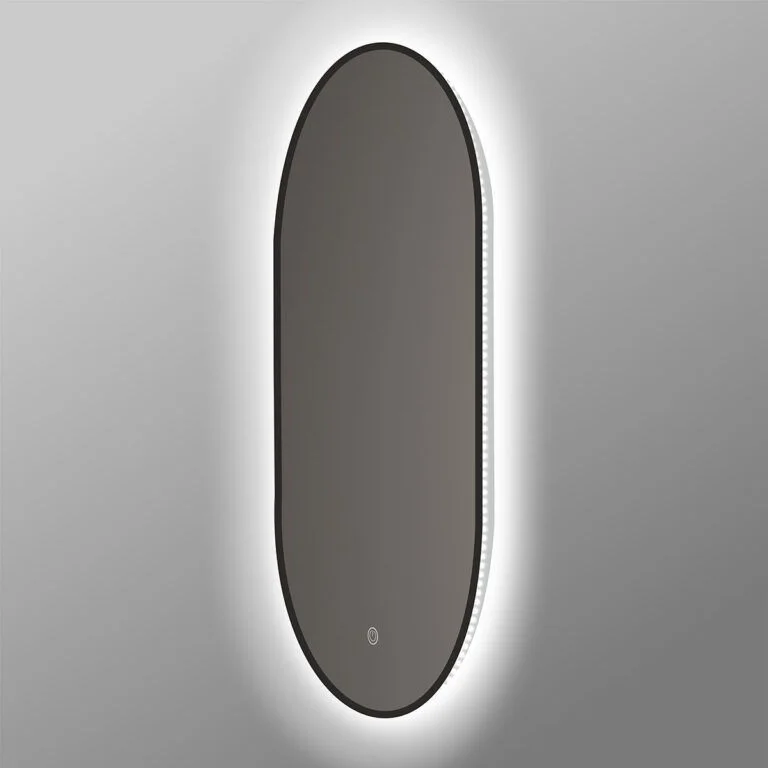 Приобрести vincea зеркало 50х80 см, с led подсветкой, сенсор, диммер, черное vlm-3au900b