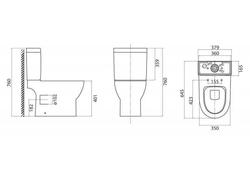 Приобрести унитаз-компакт безободковый belbagno steam, bb130cpr