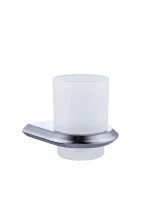 CEZARES Стакан для зубных счеток LINER, подвесной, хром LINER-TUMS-01