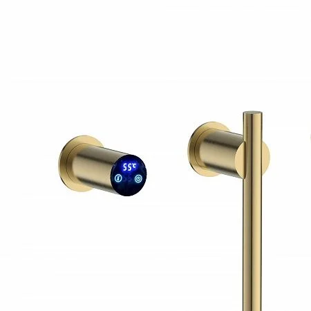 Приобрести terminus полотенцесушитель рондо п2 35х760 см, электрический, золото