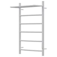 Полотенцесушитель электрический Point 500х800 Афина с полкой П5, белый PN04858PW