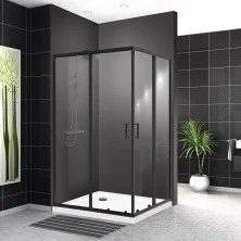 BelBagno Душевое ограждение 90х120 см UNO-195-AH-2-120/90-C-NERO