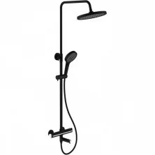 Gappo Душевая система G2403-56 с термостатом, черный\хром 35559