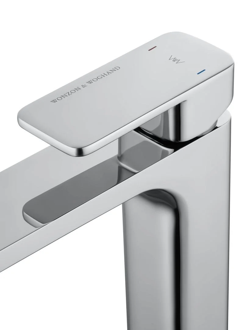 Приобрести смеситель для раковины высокий wonzon & woghand arnie, хром (ww-691104-cr)