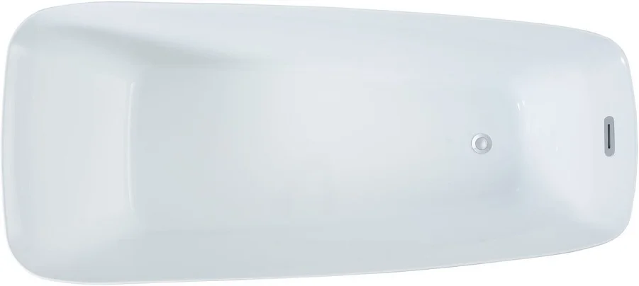 Приобрести aquanet акриловая ванна family trend 170x78 см, черная 90778 gloss finish