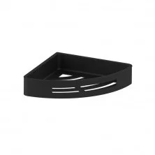 IDDIS Полка навесная, угловая, 215мм, черная SHE11SBi44