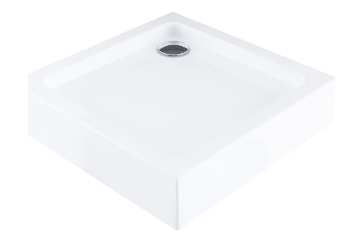 Приобрести aquanet душевой поддон gl180 90x90 см, белый