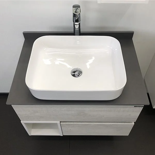 Приобрести сomforty тумба со столешницей и раковиной прага-75 дуб белый